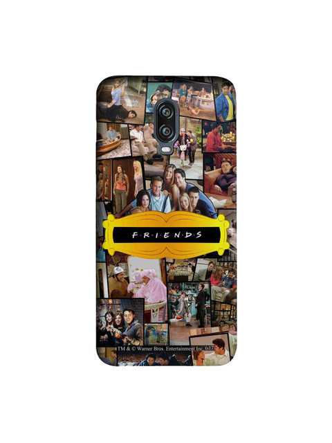 

macmerise Beige & Yellow Friends Collage Sublime OnePlus 6T Back Case