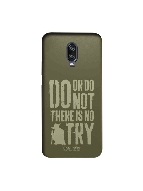 

macmerise Olive Green Star Wars Yoda Theory Sublime Back Case OnePlus 6T Back Case