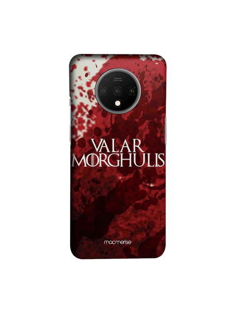 

macmerise Red & Beige Valar Morghulis Sublime OnePlus 7T Back Cover