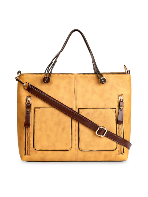 

LEGAL BRIBE Khaki Solid Handheld Bag