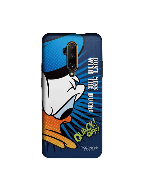

macmerise Blue & White Disney Quack Off Sublime OnePlus 7T Pro Back Case