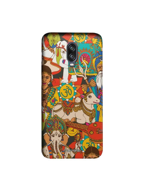 

macmerise Red & Yellow Maste India Sublime OnePlus 6T Back Cover