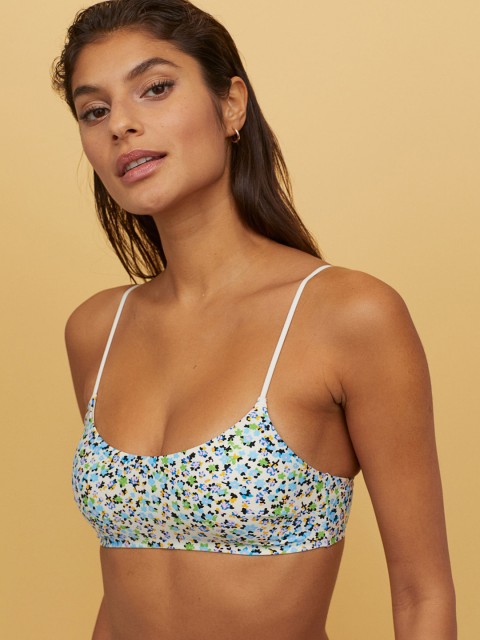 

H&M Multicolored Bikini Top, Multi