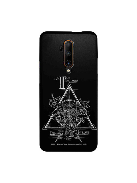 

macmerise Black & White Harry Potter The Deathly Hallows Sublime OnePlus 7T Pro Back Case