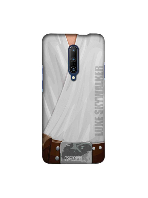 

macmerise Grey & Brown Star Wars Attire Luke Printed OnePlus 7 Pro Back Case