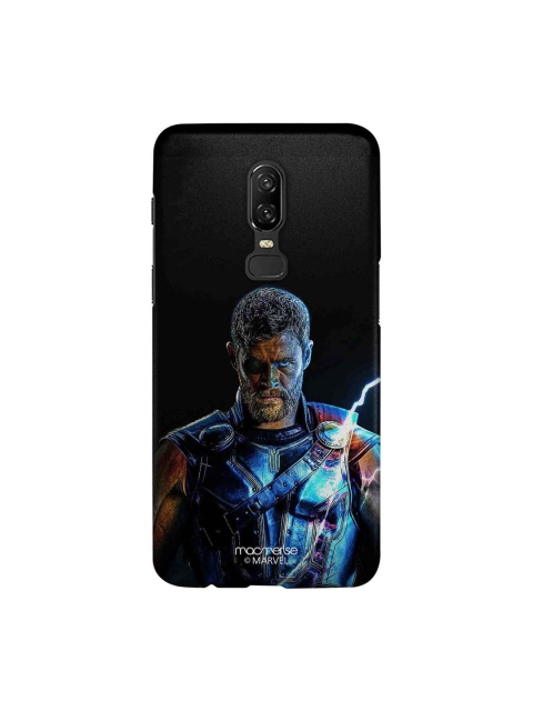 

macmerise Black & Blue Marvel Comics The Thor Triumph Sublime OnePlus 6 Back Case