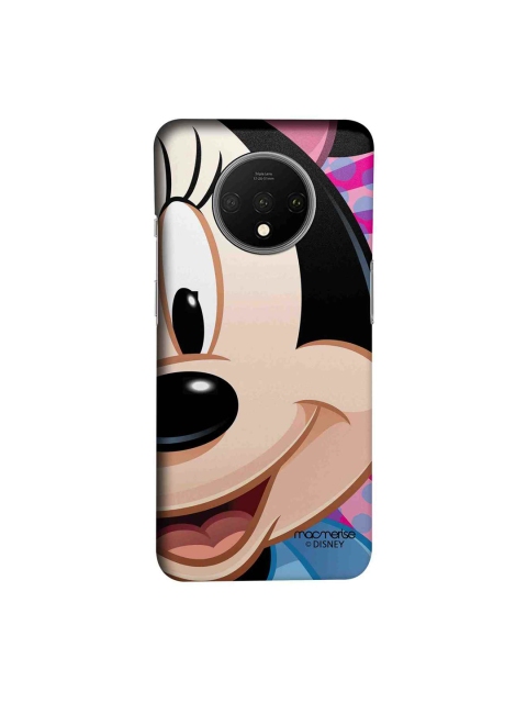 

macmerise Beige & Black Disney Zoom Up Minnie Sublime OnePlus 7T Back Case