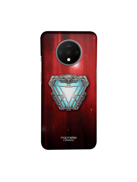 

macmerise Red & Grey Marvel Comics Iron Man Infinity Arc Reactor Sublime OnePlus 7T Back Case