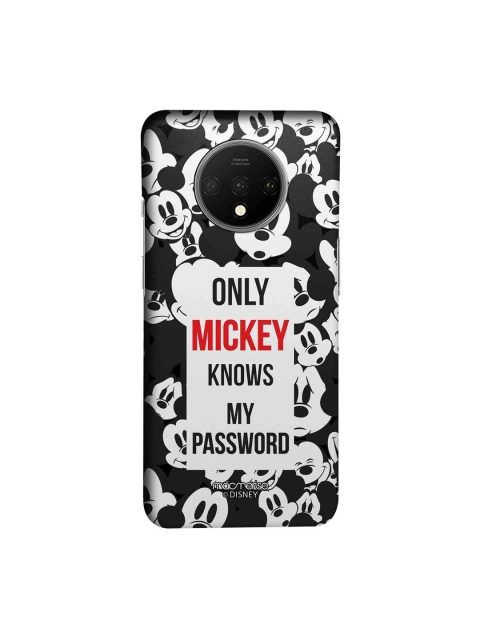 

macmerise Black & White DisneyMickey My Password Sublime OnePlus 7T Back Cover