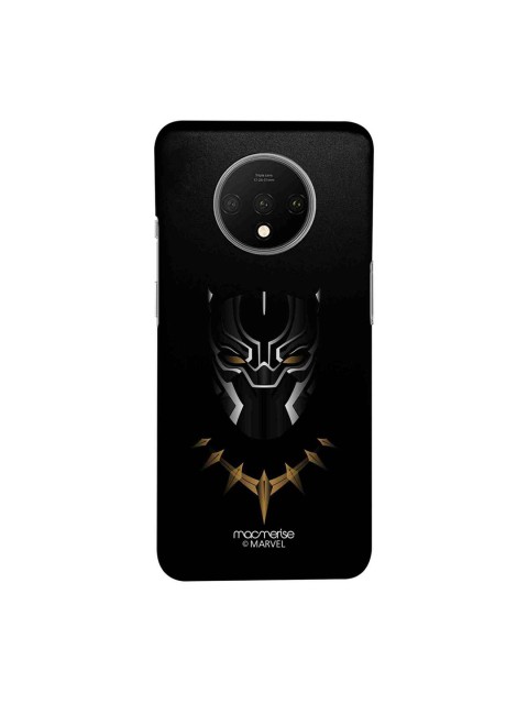 macmerise Black & Gold-Toned Marvel Comics Minimalistic Panther Sublime OnePlus 7T Back Case