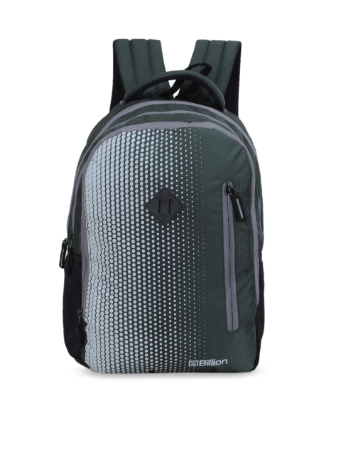 

Billion Unisex Olive Green & Grey Colourblocked 16 inch Laptop Bag