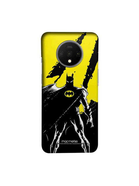 

macmerise Black & Yellow DC ComicsBat On The Lookout Sublime OnePlus 7T Back Cover