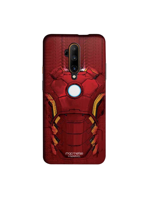 

macmerise Red Marvel Comics Suit of Armour Sublime OnePlus 7T Pro Back Case