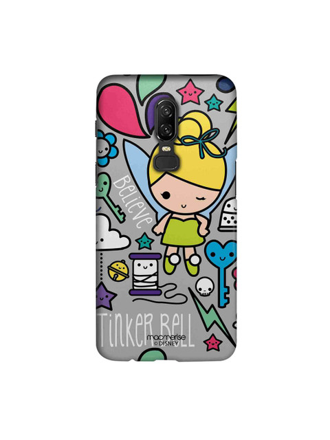 

macmerise Grey & Blue Tinker World OnePlus 6 Back Case