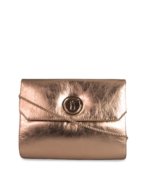

ILEX Gold-Toned Solid Sling Bag