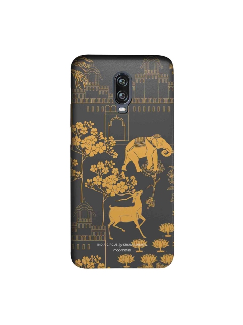 

macmerise Grey & Brown Regal Spectacle Sublime OnePlus 6T Back Case