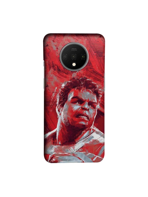 

macmerise Red & Grey Marvel ComicsCharcoal Art Hulk Sublime OnePlus 7T Back Cover