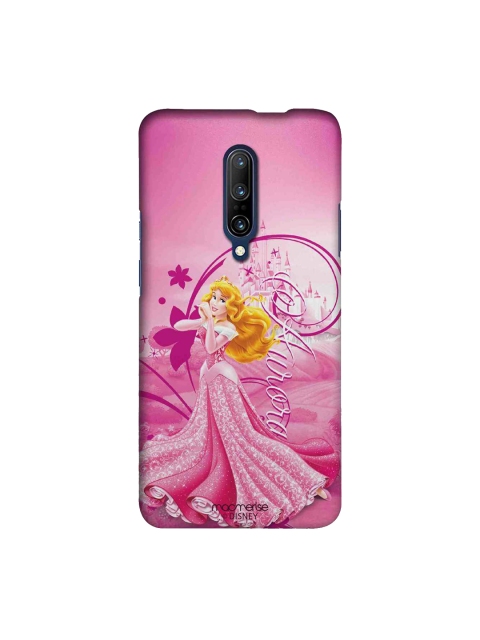 

macmerise Pink & Yellow Disney Aurora Sublime OnePlus 7 Pro Back Case