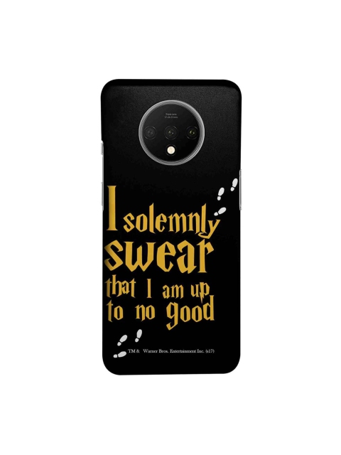 

macmerise Black & Yellow Harry Potter Solemnly Swear OnePlus 7T Back Case