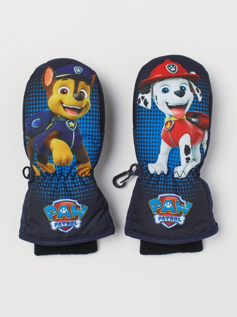 

H&M Boys Water-Repellent Ski Mittens, Multi