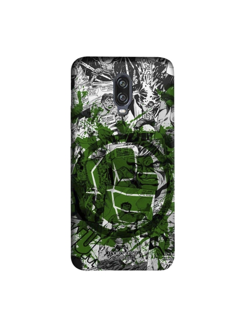 

macmerise Green & Grey Splash Out Hulk Fist Sublime OnePlus 6T Mobile Case