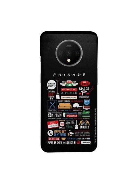 

macmerise Black & White Friends Infographic Sublime OnePlus 7T Back Case