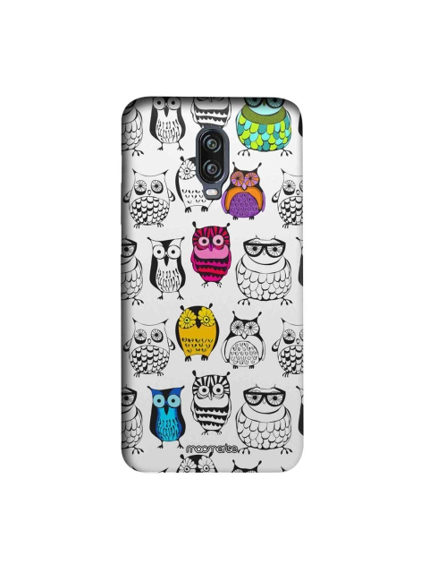 

macmerise White & Black Owl Art Sublime OnePlus 6T Back Case
