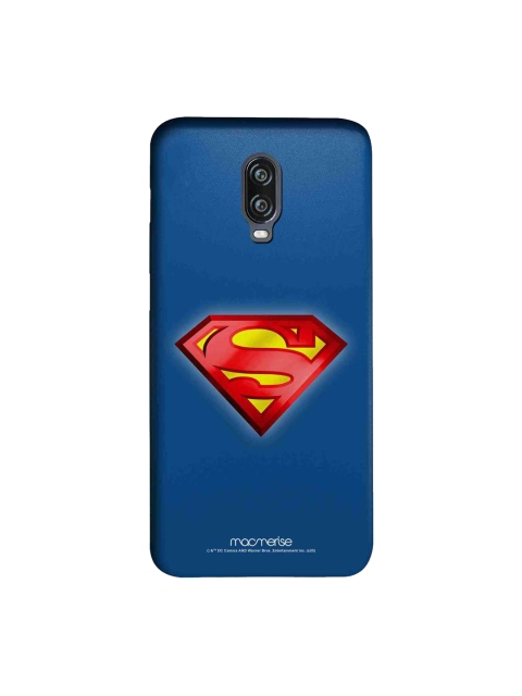 

macmerise Blue & Red DC Comics Logo Superman Sublime OnePlus 6T Back Case