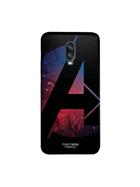 

macmerise Black & Red Marvel Comics A For Avengers Sublime OnePlus 6T Back Case