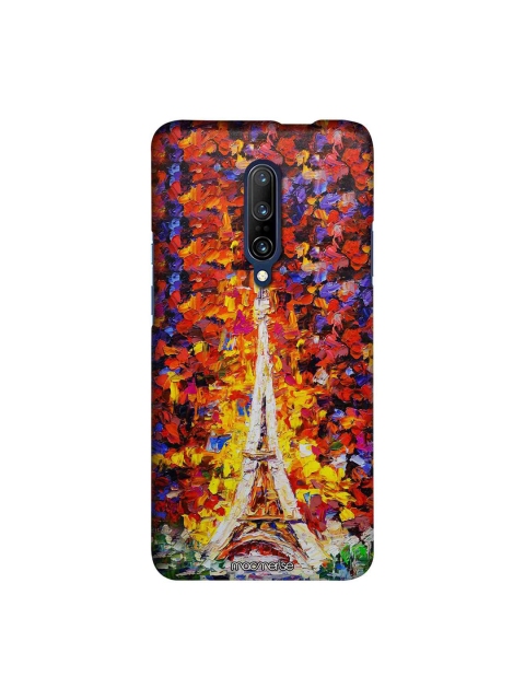 

macmerise Purple & Red Artistic Eifel OnePlus 7 Pro Back Case