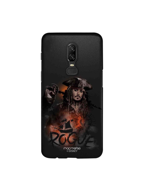 

macmerise DC Comics Black & Orange Disney Rogue Jack Sublime OnePlus 6 Back Case