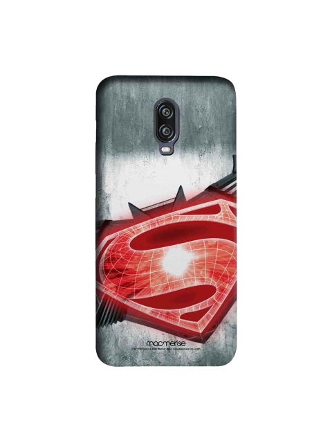 

macmerise Grey & Red DC Comics Legends Will Collide Sublime OnePlus 6T Back Case