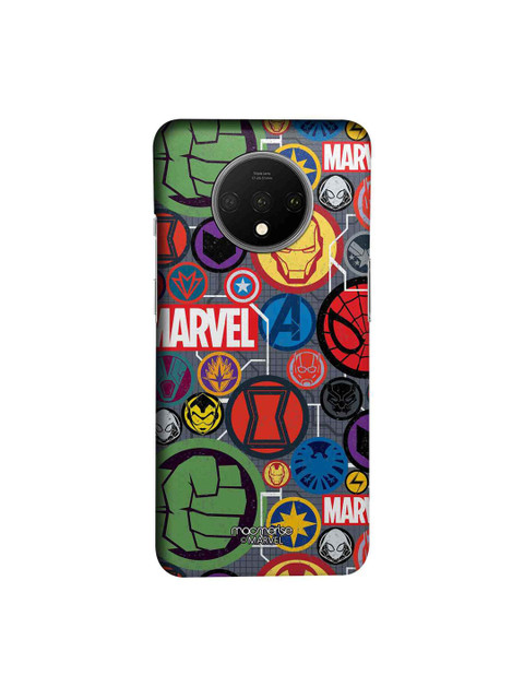 

macmerise Grey & Green Marvel Comics Iconic Mashup Sublime OnePlus 7T Back Cover