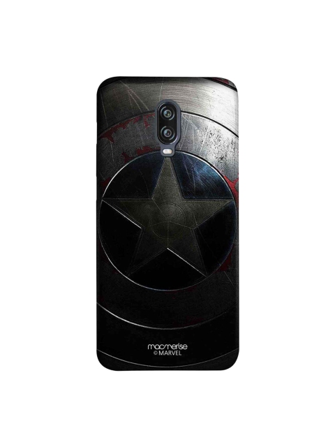 

macmerise Green & Black Marvel Comics Rusted Captains Shield Sublime OnePlus 6T Back Case, Grey