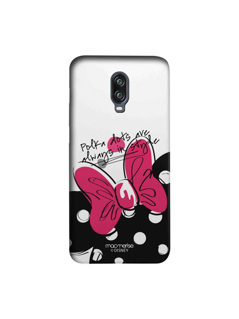 

macmerise White & Black Disney Polka Minnie Sublime OnePlus 6T Back Case