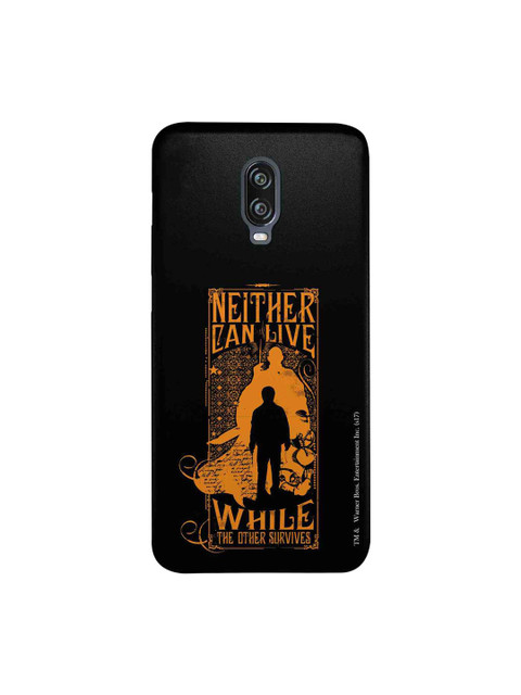 

macmerise Black & Brown Harry Vs Voldemort OnePlus 6T Back Case