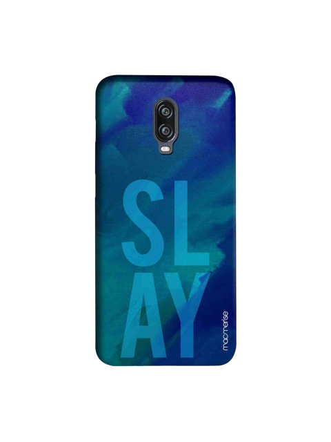 

macmerise Green Slay Sublime OnePlus 6T Back Case, Blue