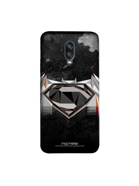 

macmerise Black & Grey DC Comics Men Of Steel Sublime OnePlus 6T Back Case