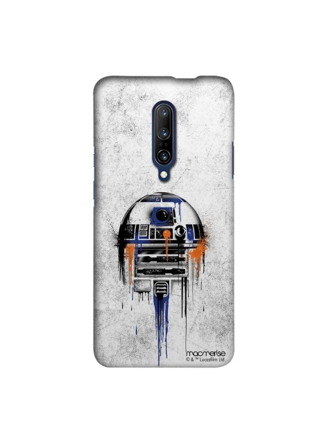 

macmerise Grey & Black Star Wars Astro Droid Sublime OnePlus 7 Pro Back Case