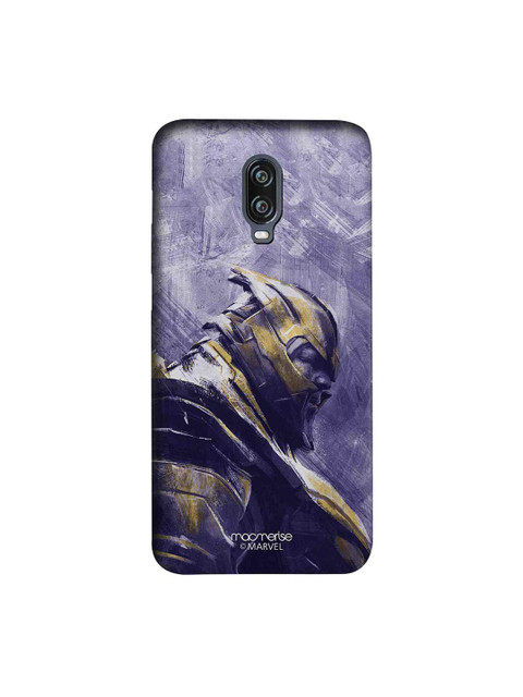 

macmerise Purple & Gold-Toned Marvel Comics Thanos Suited Up Sublime OnePlus 6T Back Case
