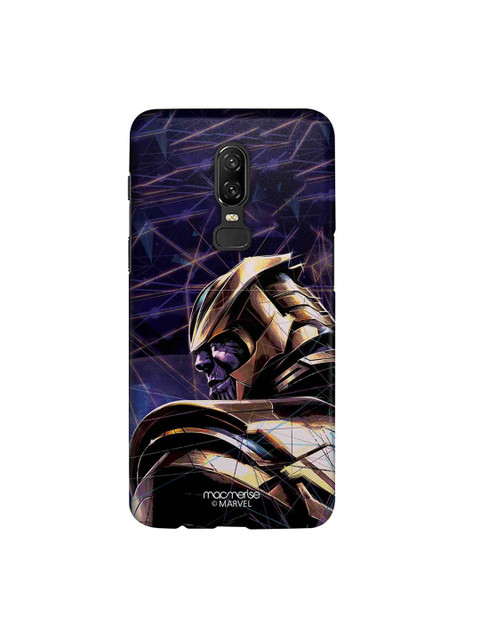 

macmerise Purple & Black Marvel Comics Thanos On Edge Sublime OnePlus 6 Back Case