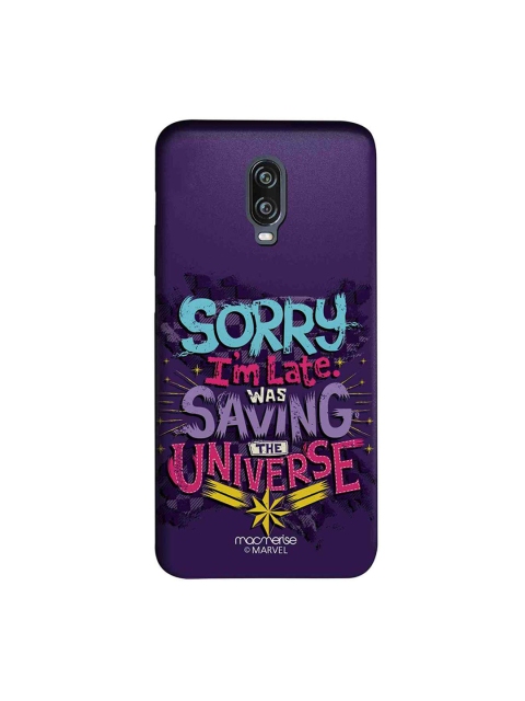 

macmerise Purple & Pink Marvel Comics Saving The Universe Sublime OnePlus 6T Back Case