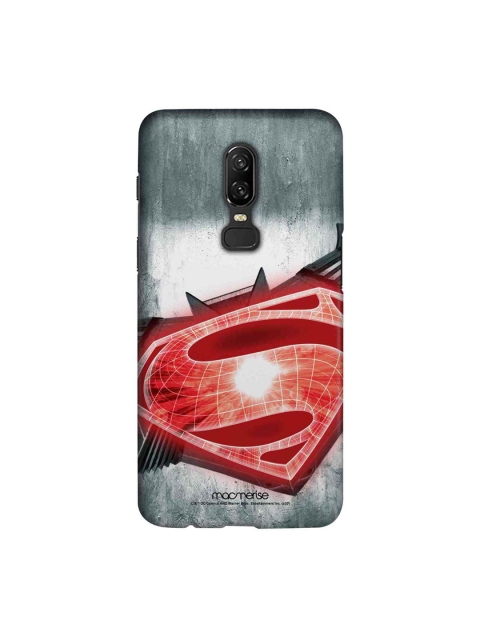 

macmerise Grey & Red DC Comics Legends Will Collide Sublime OnePlus 6 Back Case