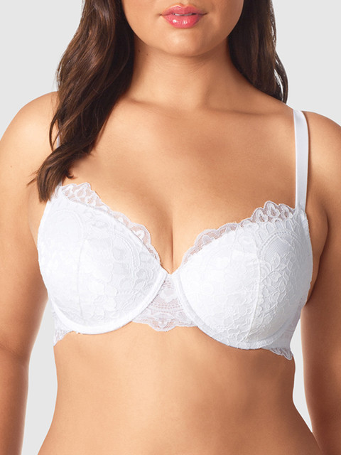

La Senza So Sexy White Lace Underwired So Sexy Everyday Lightly Padded Bra 11159642-94D3