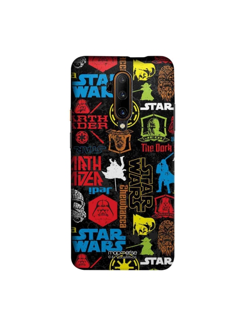 

macmerise Black & Red Star Wars Mashup Sublime Sublime OnePlus 7T Pro Back Case