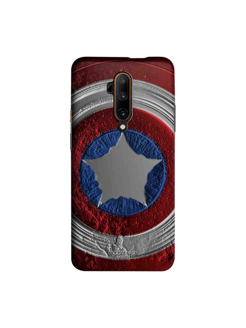 

macmerise Red & Grey Marvel Comics Stoned Shield Sublime OnePlus 7T Pro Back Case