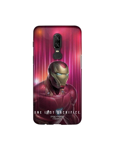

macmerise Pink & Red Marvel Comics One Last Sacrifice Sublime OnePlus 6 Back Case