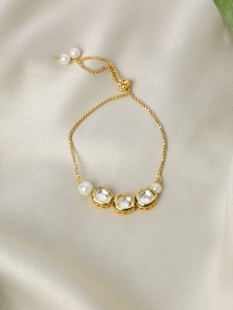 

Yellow Chimes Gold-Toned Bracelet