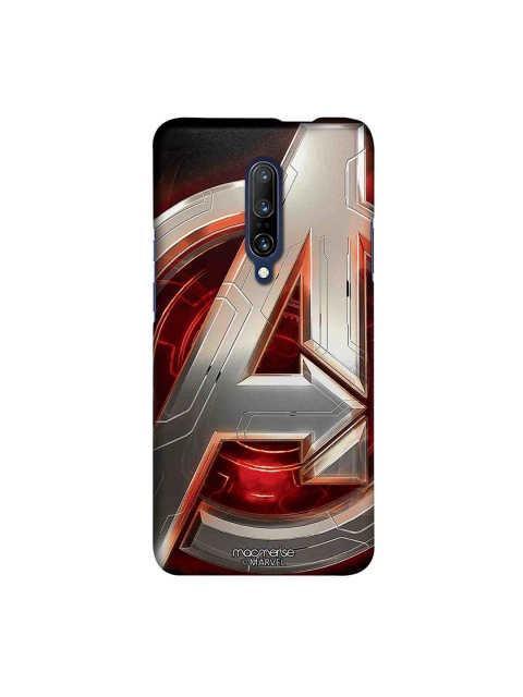 

macmerise Black & Red Marvel Comics Avengers Version 2 Sublime OnePlus 7 Pro Back Case