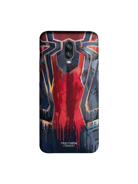 

macmerise Blue & Black Marvel Comics Grunge Suit Spidey Sublime OnePlus 6T Back Case